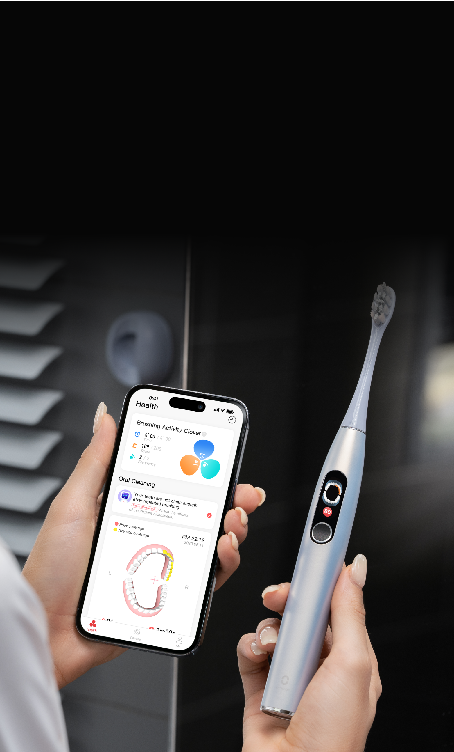 Oclean szonikus elektromos fogkefe technológia-Oclean Europe Store